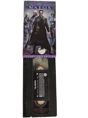 (1999) The Matrix Rated R Action/Sci-fi Collector's Edition VHS Cassette Tape